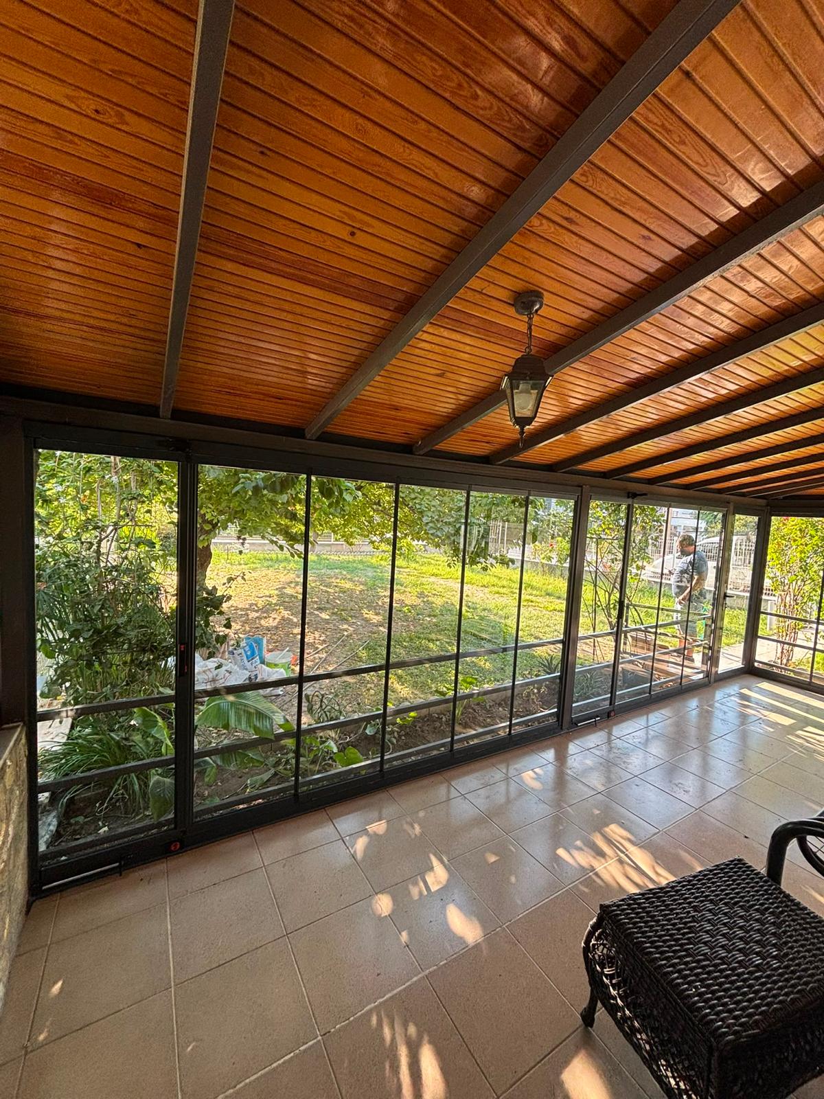 Katlanır cam balkon aydın